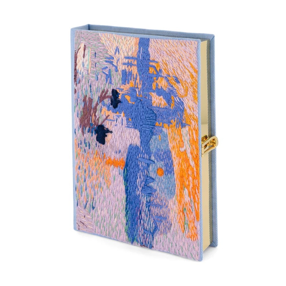 Olympia Le-Tan Monet Embroidered Clutch Purse - Picture 2 of 12